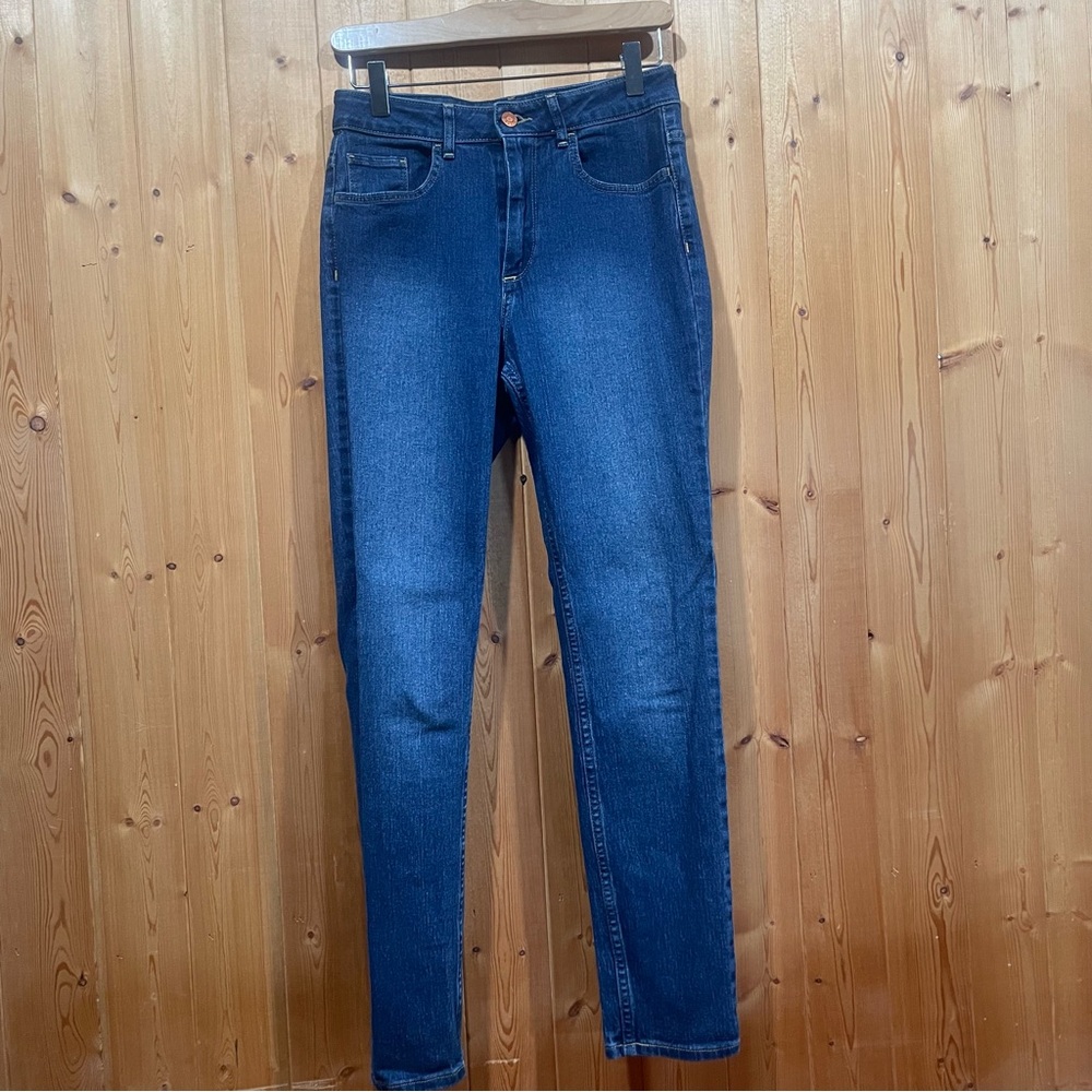 High Waist Skinny Ankle Denim